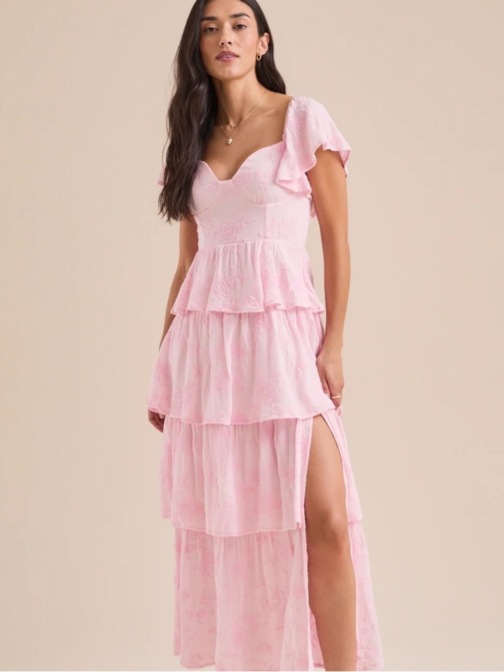 Tiered Ruffle Dress